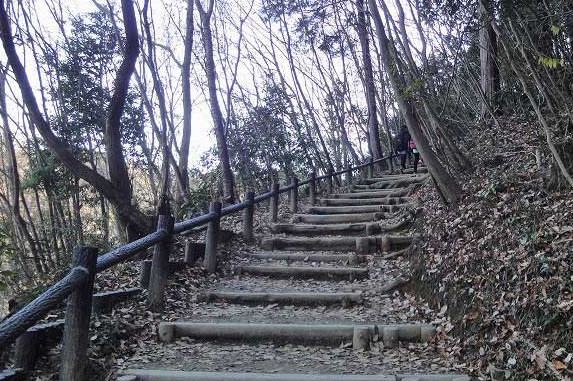 旭稲荷神社からも、しばらく階段は続く