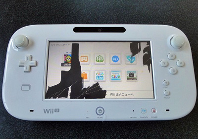 Wii Uゲーム・パット　液晶パネル交換