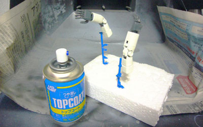 缶スプレー塗装の注意点
