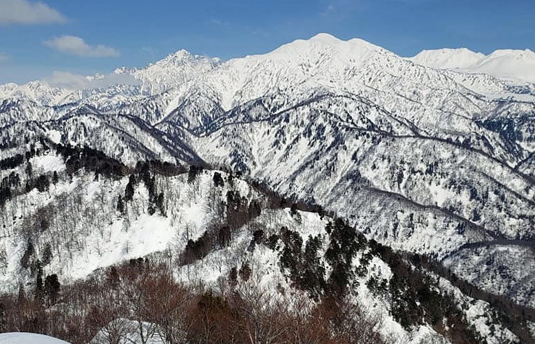 平成最後2019年冬の大辻山山頂からの景観
