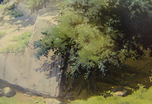 映画「君の名は」キーポイントになる地点には巨石・巨木があります。
