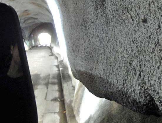 写真によるルート紹介 池原二号隧道の内部詳細